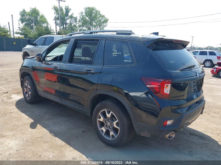 2022 HONDA PASSPORT TRAILSPORT 5FNYF8H61NB001238