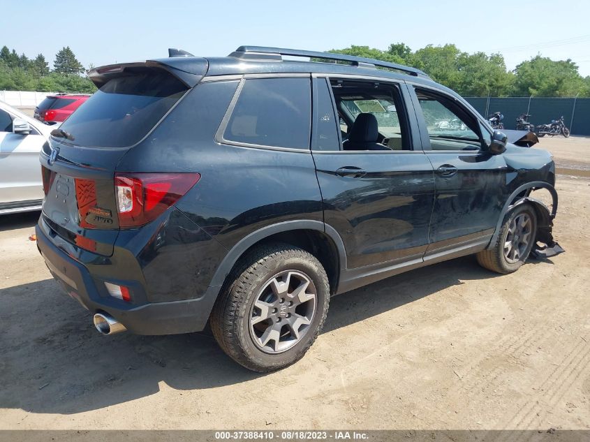 2022 HONDA PASSPORT TRAILSPORT 5FNYF8H61NB001238