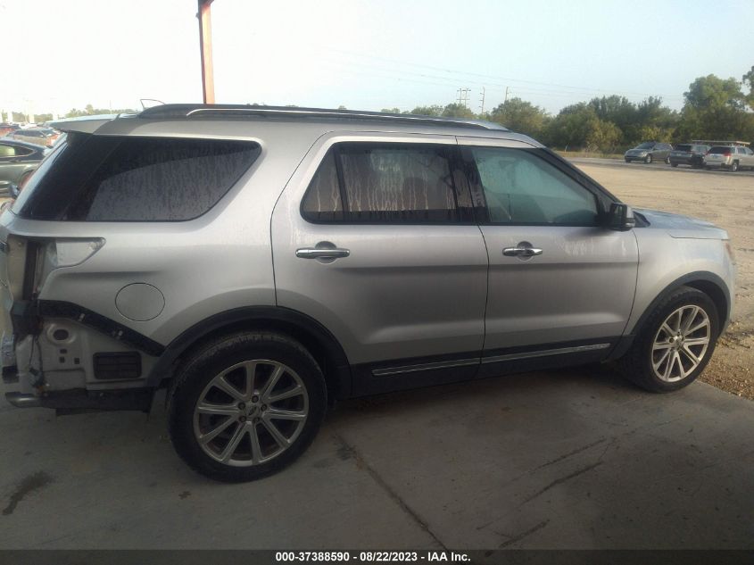 2016 FORD EXPLORER LIMITED - 1FM5K7F89GGC49769