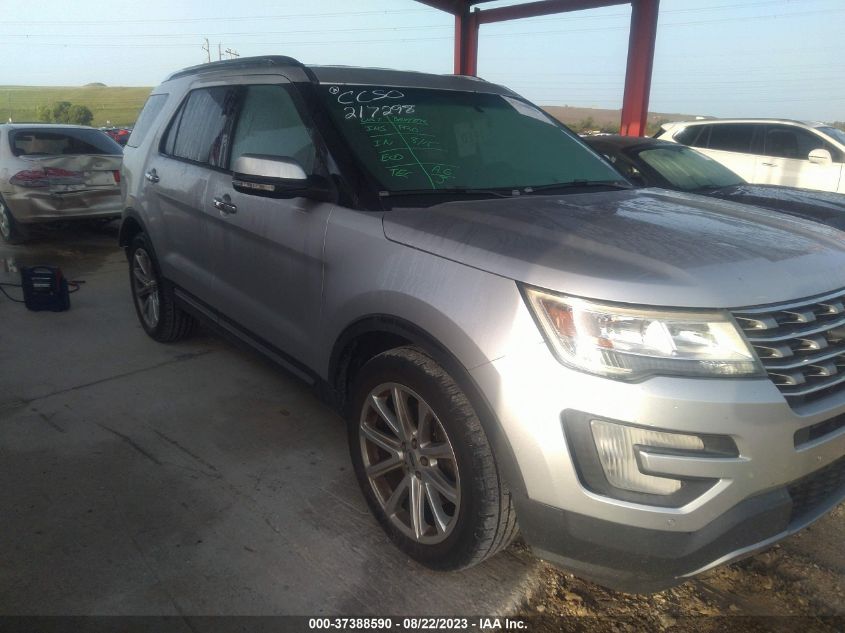 2016 FORD EXPLORER LIMITED - 1FM5K7F89GGC49769