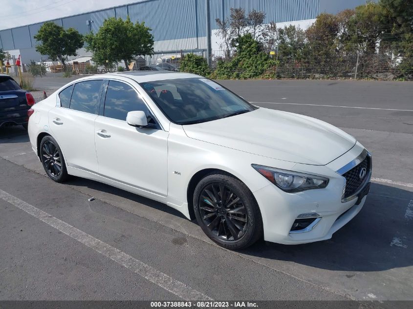 2018 INFINITI Q50 3.0T LUXE - JN1EV7AP6JM356476