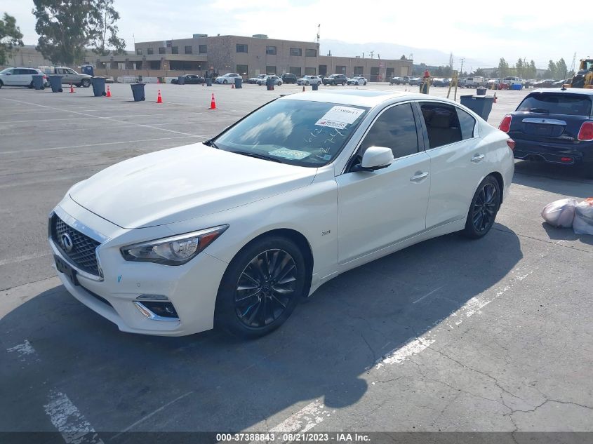 2018 INFINITI Q50 3.0T LUXE - JN1EV7AP6JM356476
