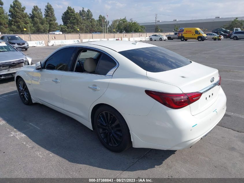 2018 INFINITI Q50 3.0T LUXE - JN1EV7AP6JM356476