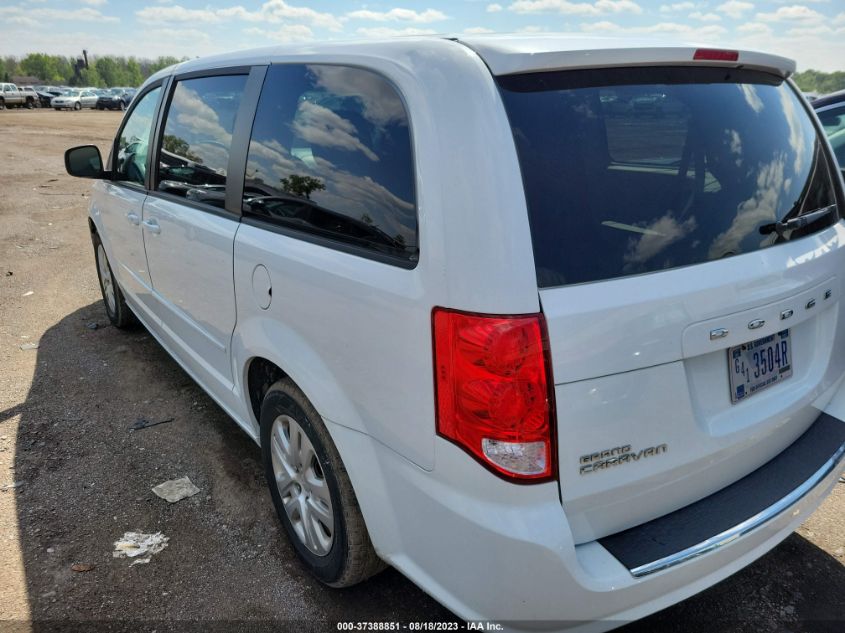 2016 DODGE GRAND CARAVAN SE - 2C4RDGBG6GR101591