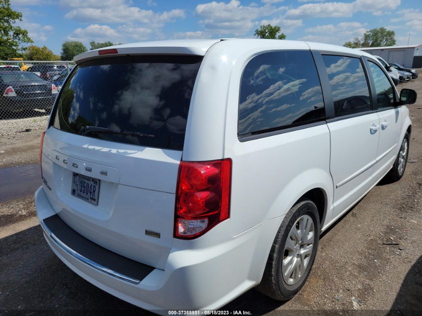 2016 DODGE GRAND CARAVAN SE - 2C4RDGBG6GR101591