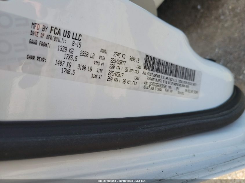 2016 DODGE GRAND CARAVAN SE - 2C4RDGBG6GR101591
