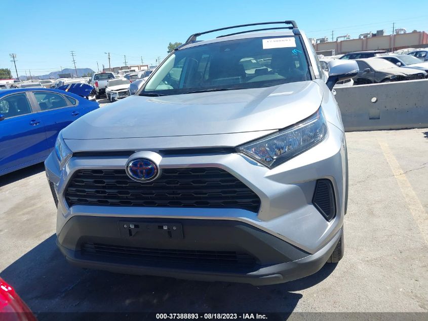 2021 TOYOTA RAV4 HYBRID LE - 4T3MWRFV7MU028287
