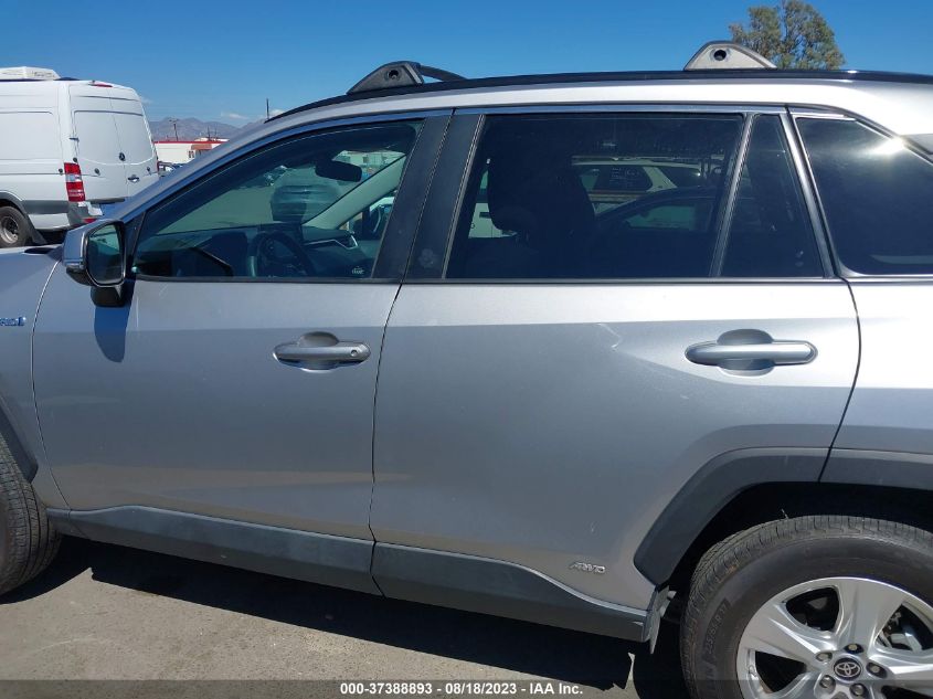 2021 TOYOTA RAV4 HYBRID LE - 4T3MWRFV7MU028287
