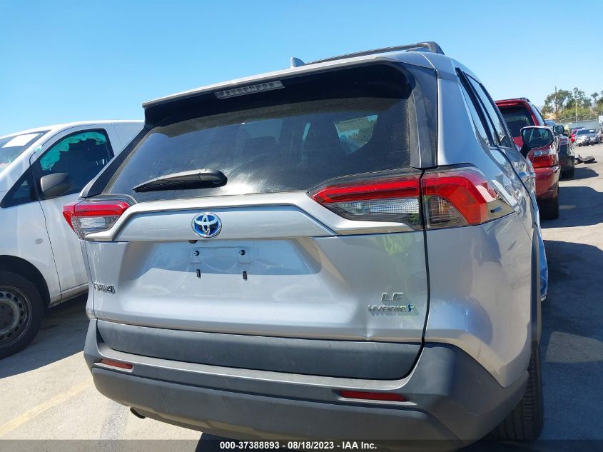 2021 TOYOTA RAV4 HYBRID LE - 4T3MWRFV7MU028287