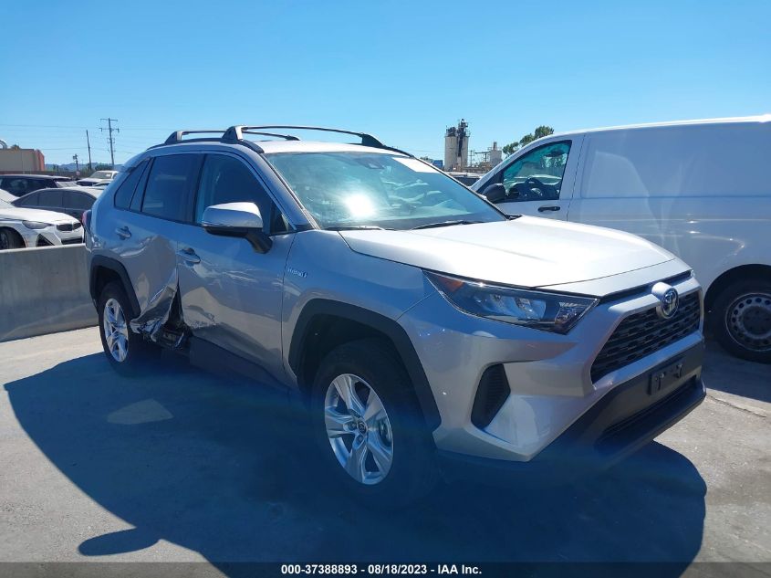 2021 TOYOTA RAV4 HYBRID LE - 4T3MWRFV7MU028287