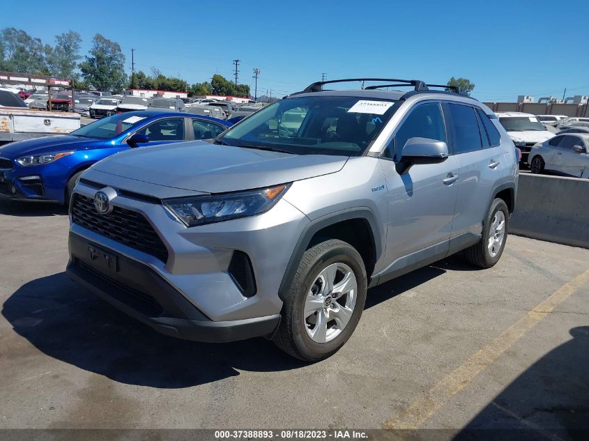 2021 TOYOTA RAV4 HYBRID LE - 4T3MWRFV7MU028287