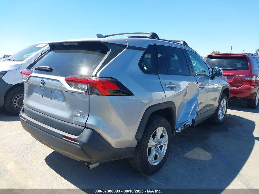 2021 TOYOTA RAV4 HYBRID LE - 4T3MWRFV7MU028287