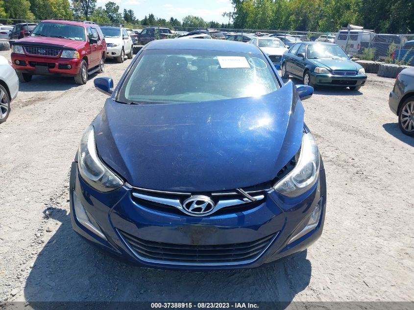 2016 HYUNDAI ELANTRA SE - 5NPDH4AE5GH714179