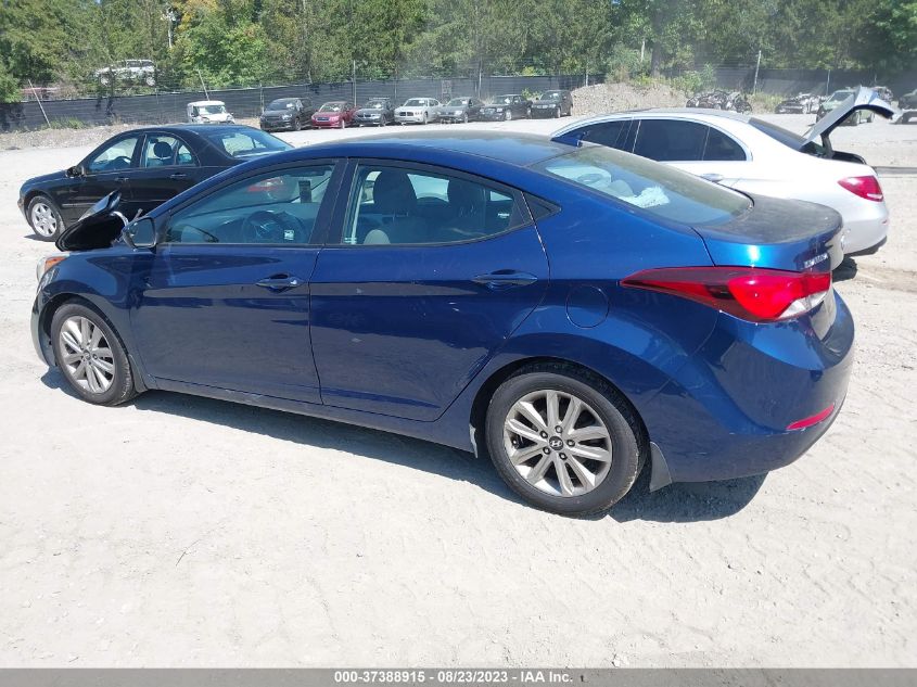 2016 HYUNDAI ELANTRA SE - 5NPDH4AE5GH714179