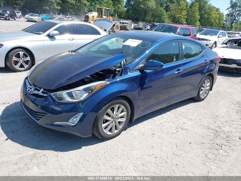 2016 HYUNDAI ELANTRA SE - 5NPDH4AE5GH714179