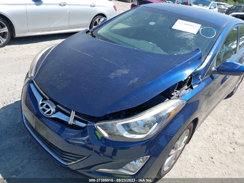 2016 HYUNDAI ELANTRA SE - 5NPDH4AE5GH714179
