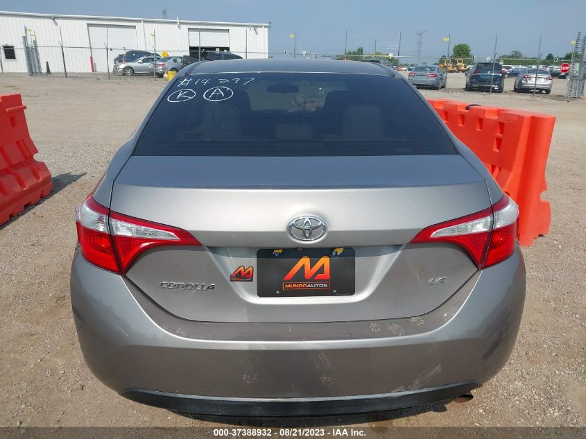 2014 TOYOTA COROLLA L/LE/S/S PLUS/LE PLUS - 2T1BURHE3EC130353