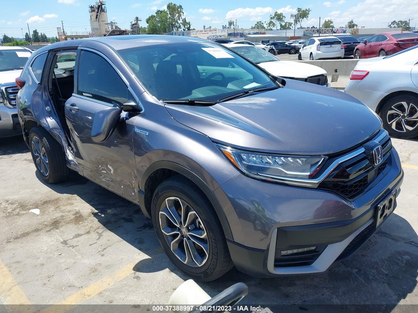 VIN 7FART6H83ME002073 2021 HONDA CR-V HYBRID EX-L