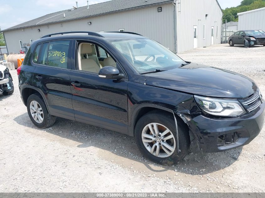 2017 VOLKSWAGEN TIGUAN S/LIMITED - WVGBV7AX2HK010619