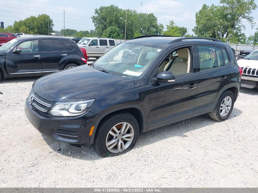2017 VOLKSWAGEN TIGUAN S/LIMITED - WVGBV7AX2HK010619