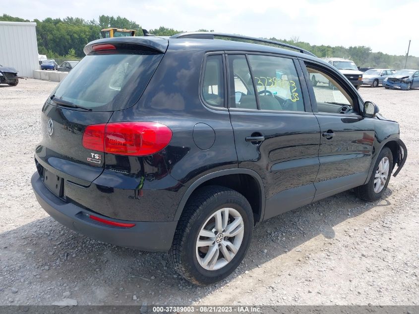 2017 VOLKSWAGEN TIGUAN S/LIMITED - WVGBV7AX2HK010619