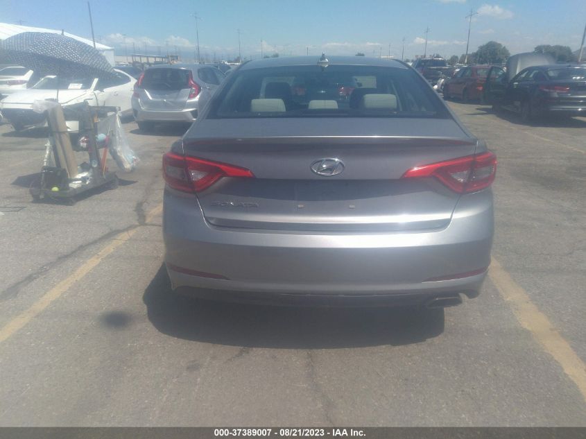 2015 HYUNDAI SONATA 2.4L SE - 5NPE24AF6FH230731