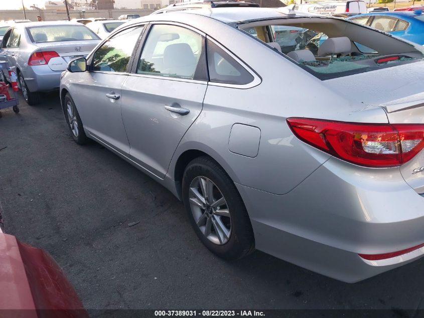 2017 HYUNDAI SONATA SE - 5NPE24AF4HH569121