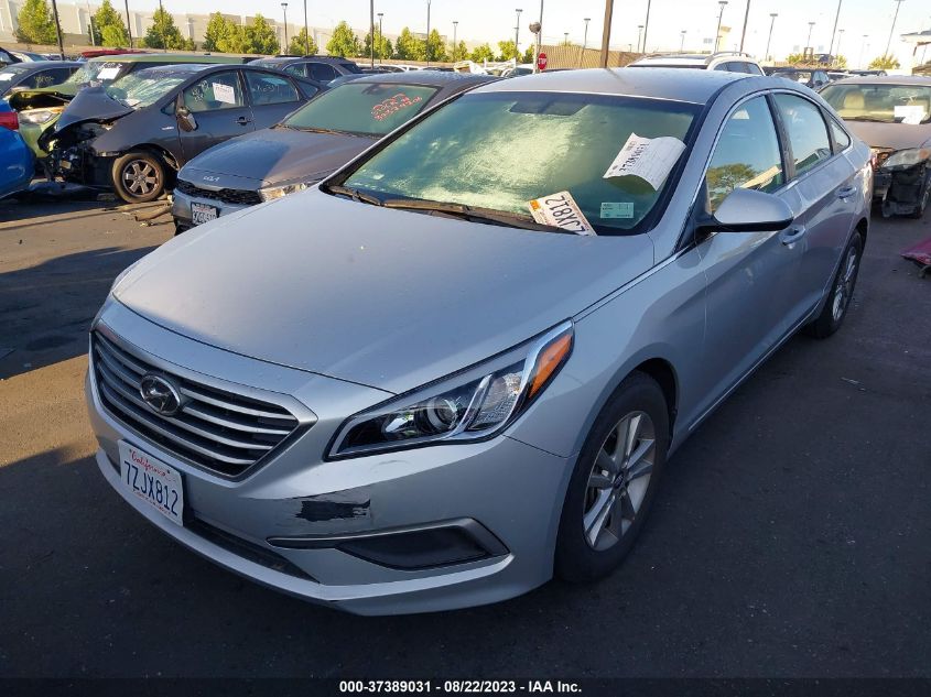 2017 HYUNDAI SONATA SE - 5NPE24AF4HH569121