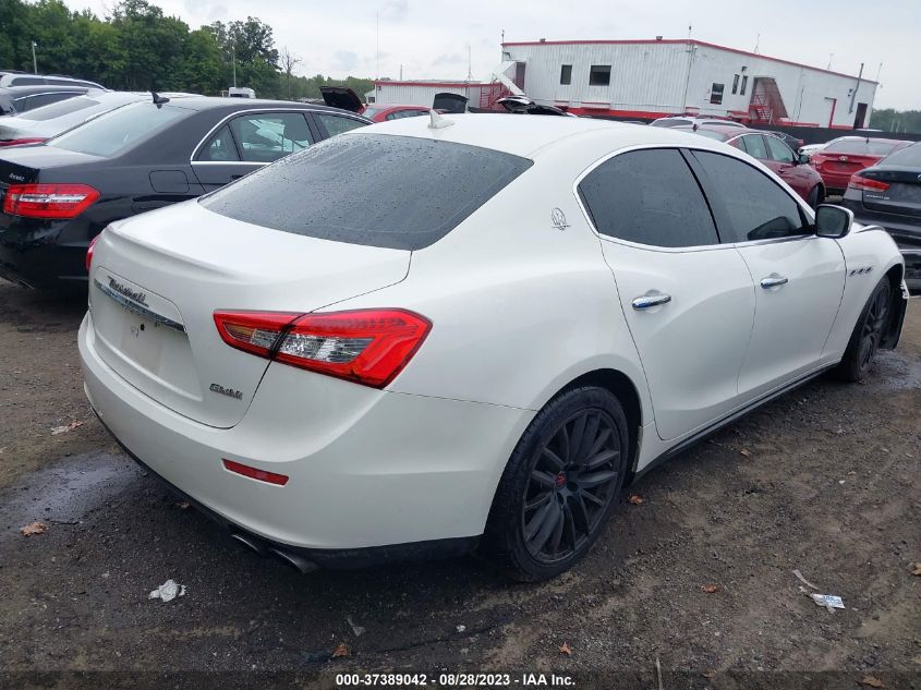 2016 MASERATI GHIBLI S Q4 ZAM57RTA4G1178732