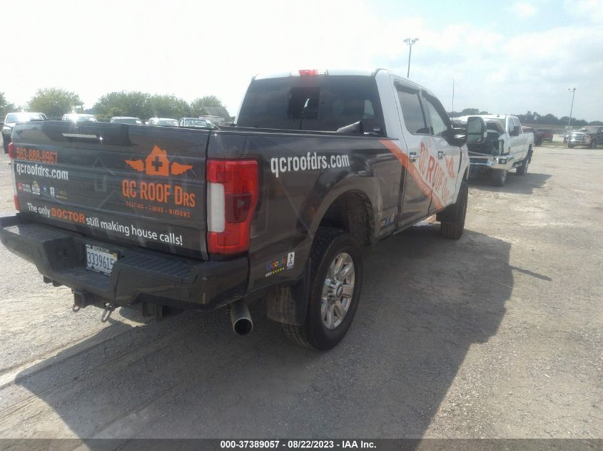 2017 FORD F-250 PLATINUM - 1FT7W2B69HEB99168