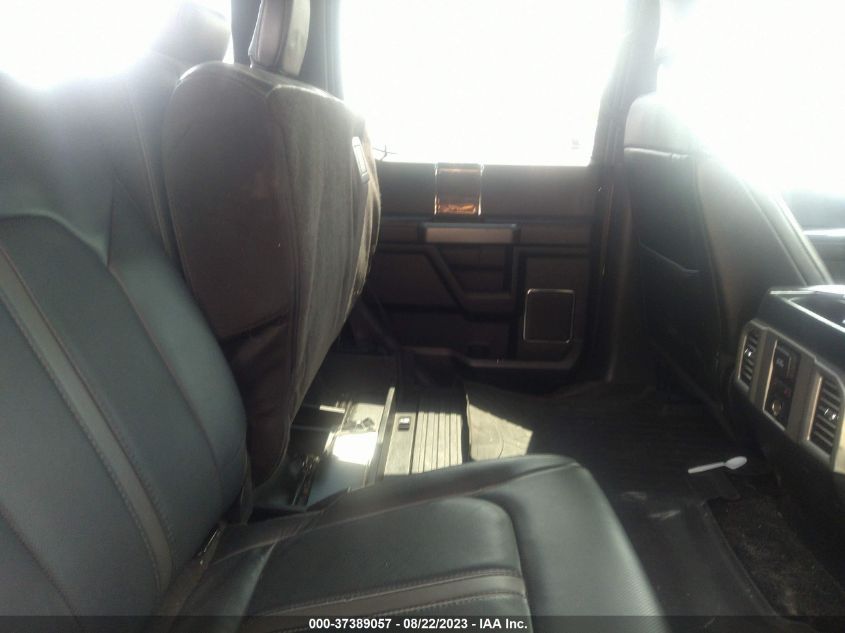 2017 FORD F-250 PLATINUM - 1FT7W2B69HEB99168
