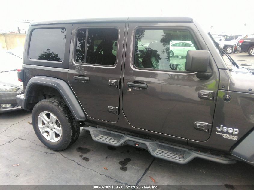 2018 JEEP WRANGLER UNLIMITED SPORT S - 1C4HJXDN1JW225086