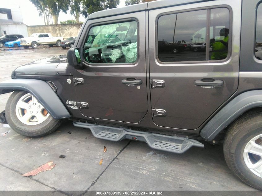 2018 JEEP WRANGLER UNLIMITED SPORT S - 1C4HJXDN1JW225086