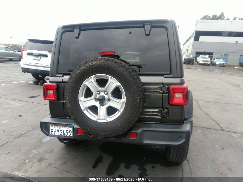 2018 JEEP WRANGLER UNLIMITED SPORT S - 1C4HJXDN1JW225086