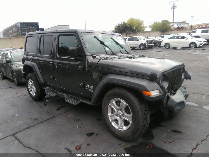 2018 JEEP WRANGLER UNLIMITED SPORT S - 1C4HJXDN1JW225086