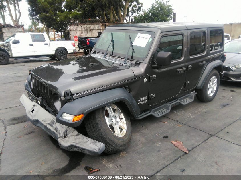 2018 JEEP WRANGLER UNLIMITED SPORT S - 1C4HJXDN1JW225086