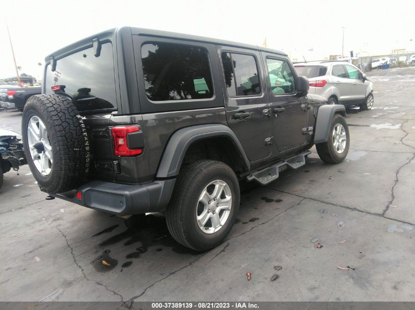 2018 JEEP WRANGLER UNLIMITED SPORT S - 1C4HJXDN1JW225086