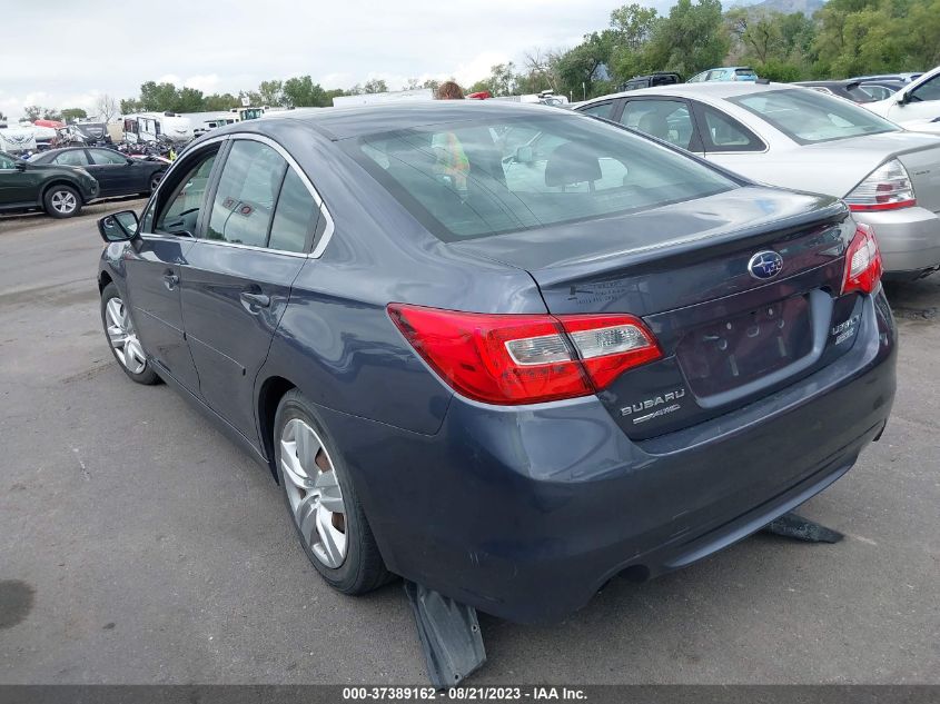 2016 SUBARU LEGACY 2.5I - 4S3BNAA65G3047472