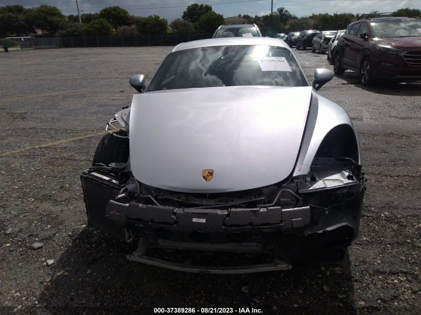 2018 PORSCHE 718 CAYMAN - WP0AA2A83JK262604