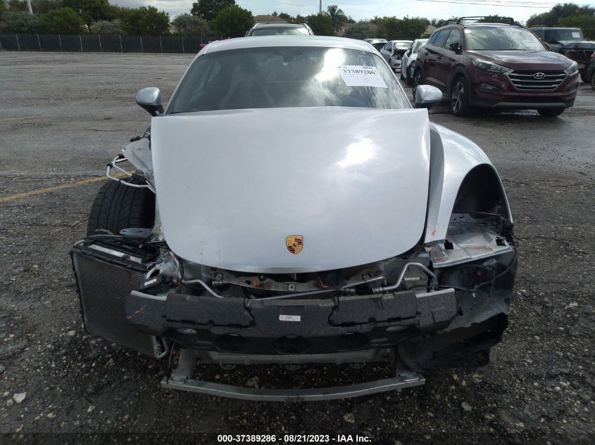 2018 PORSCHE 718 CAYMAN - WP0AA2A83JK262604
