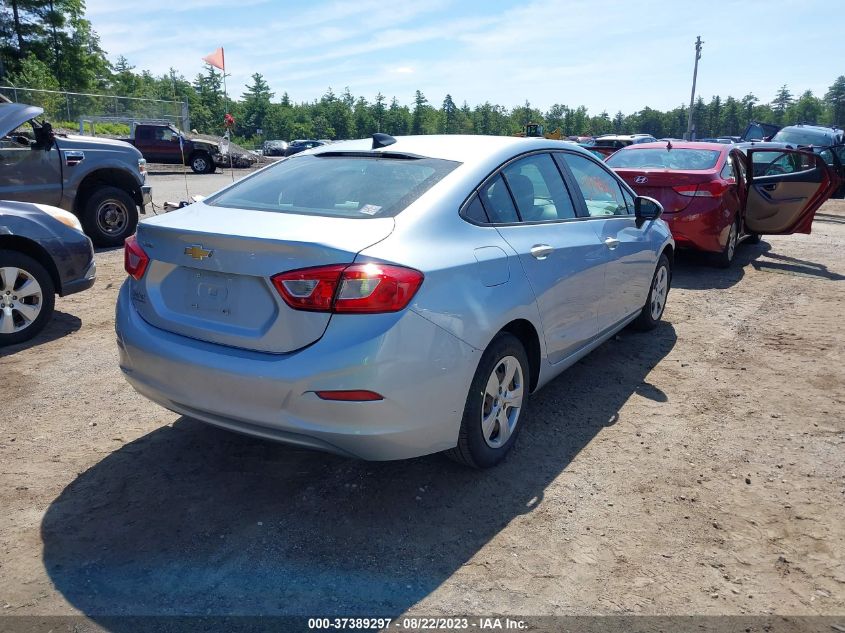 2018 CHEVROLET CRUZE LS - 1G1BC5SM4J7219395