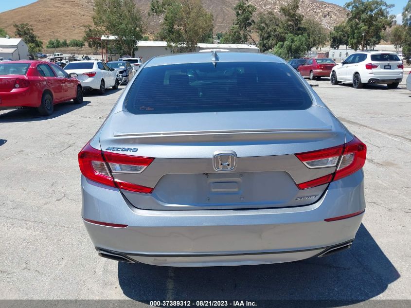 2020 HONDA ACCORD SEDAN SPORT - 1HGCV1F34LA113505