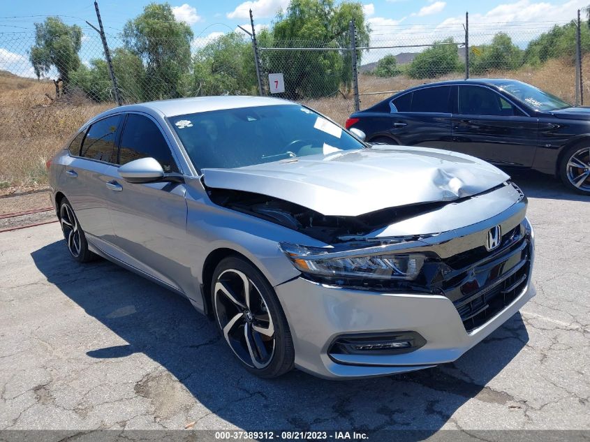 2020 HONDA ACCORD SEDAN SPORT - 1HGCV1F34LA113505