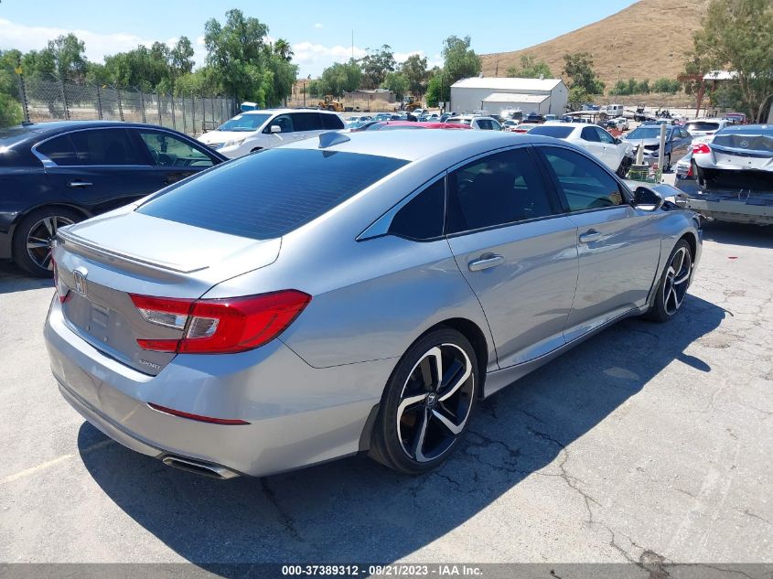 2020 HONDA ACCORD SEDAN SPORT - 1HGCV1F34LA113505