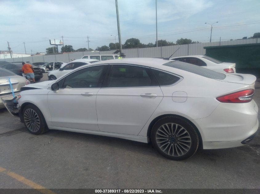 2017 FORD FUSION TITANIUM/PLATINUM - 3FA6P0K98HR104836