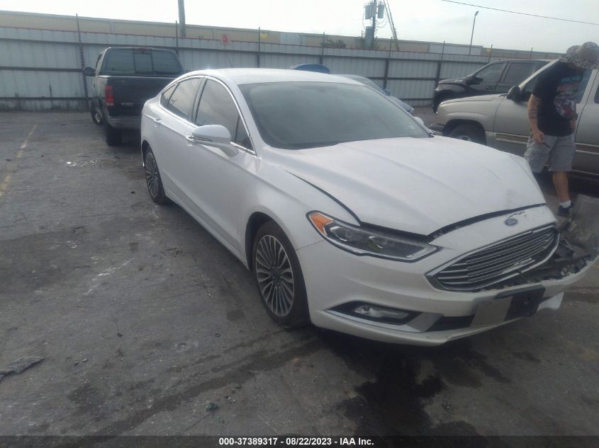 2017 FORD FUSION TITANIUM/PLATINUM - 3FA6P0K98HR104836