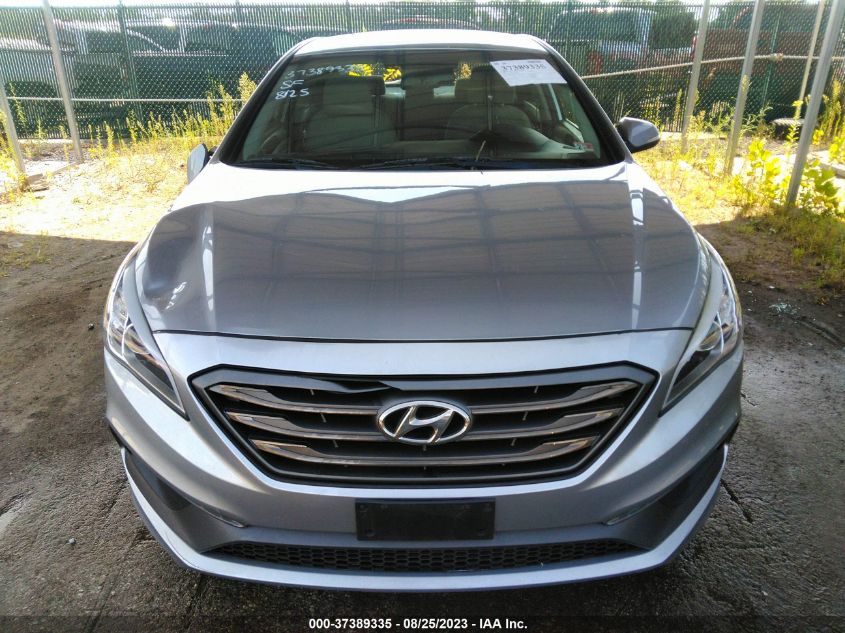 2016 HYUNDAI SONATA 2.4L SPORT - 5NPE34AF9GH293272