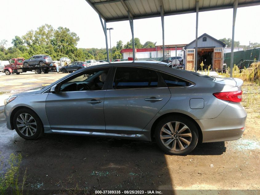 2016 HYUNDAI SONATA 2.4L SPORT - 5NPE34AF9GH293272