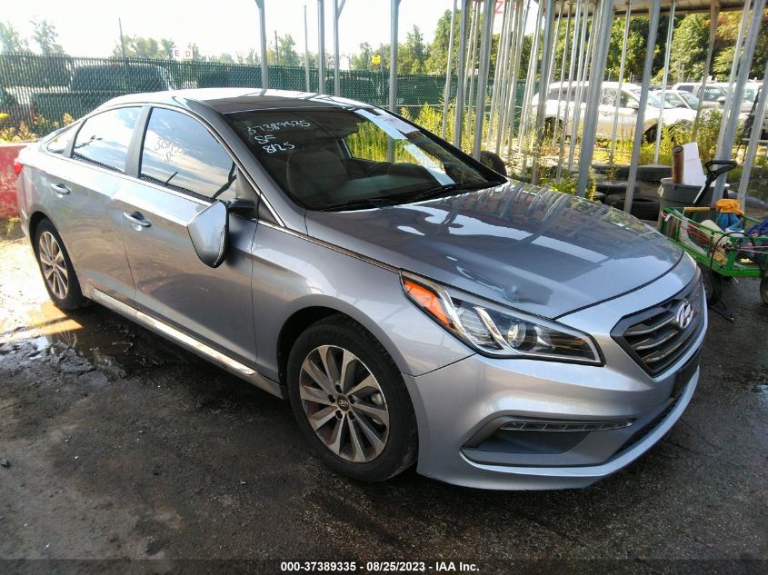 2016 HYUNDAI SONATA 2.4L SPORT - 5NPE34AF9GH293272