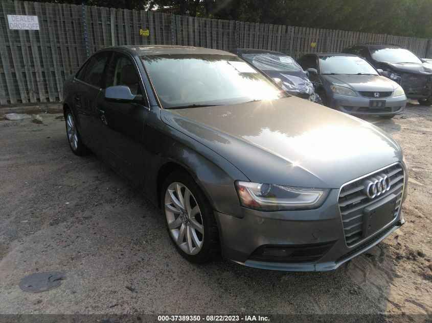 2013 AUDI A4 PREMIUM PLUS - WAUFFAFL7DN035740